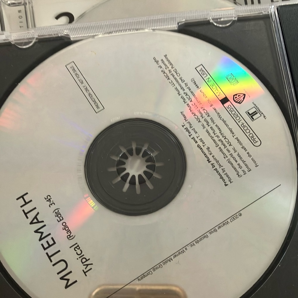 Mutemath promo cd